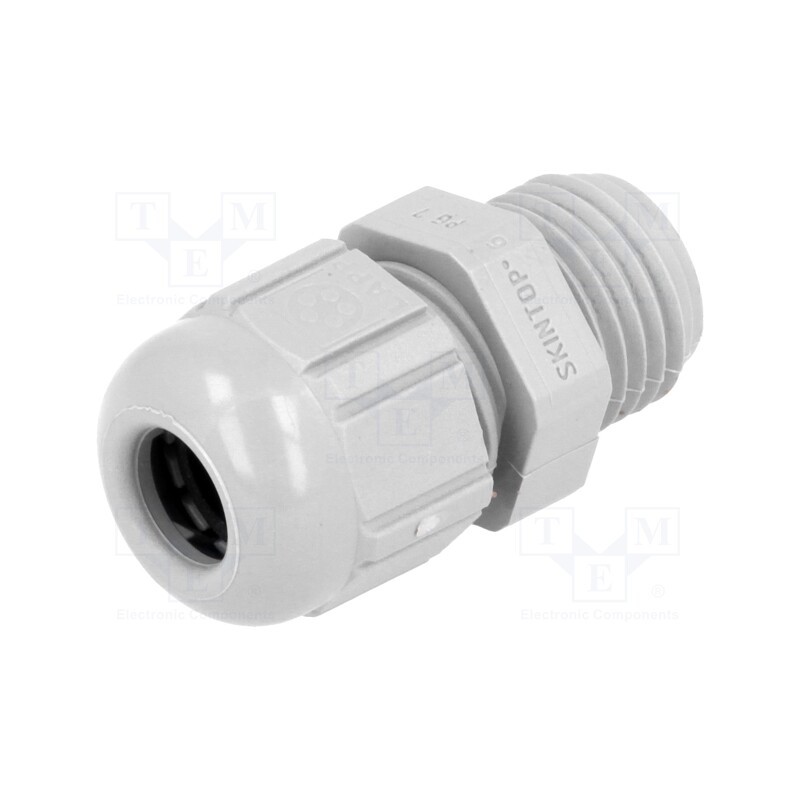 5 pcs x LAPP - 53015000 - Cable gland, PG7, IP68, polyamide, grey, UL94V-2, SKINTOP®