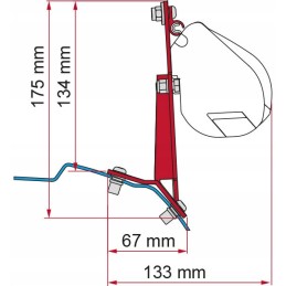 Fiamma f35 pro f45 custom 2012 awning adapter