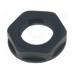 5 pcs x LAPP - 53019200 - Nut, PG7, polyamide, UL94V-2, 19mm, black, -20÷100°C, Thread: PG