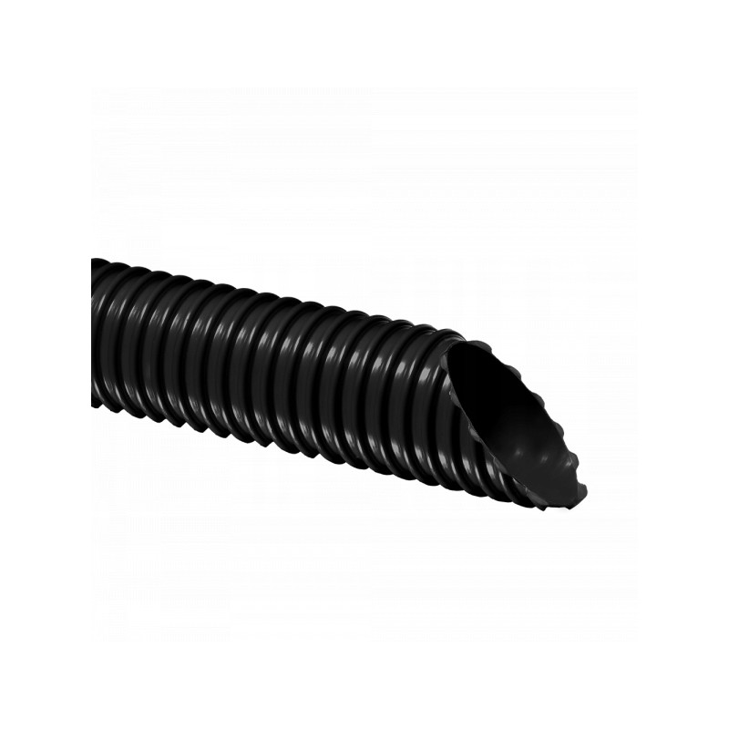 Black suction and discharge hose 38 mm aquatic sat38 bk