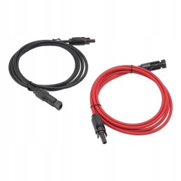 Photovoltaic cable for solar panels, black