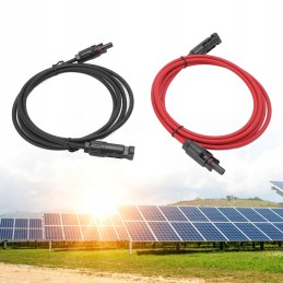 Photovoltaic cable for solar panels, black