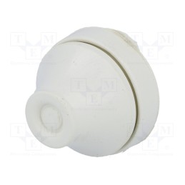 5 pcs x FIBOX - FEM 8-13 - Grommet, EPDM, grey, Panel thick: 1÷4mm, Øcable: 8÷13mm, Size: M20