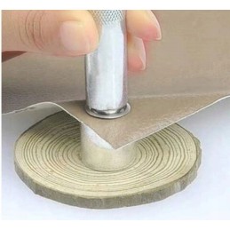 Eyelets with crimps for tarpaulins, leather goods luvers, set of 33 pcs