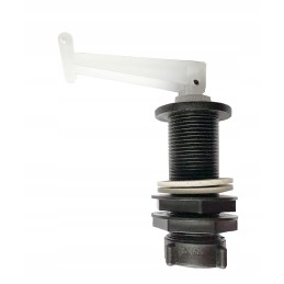 Drain valve for winter emptying of the camper tank