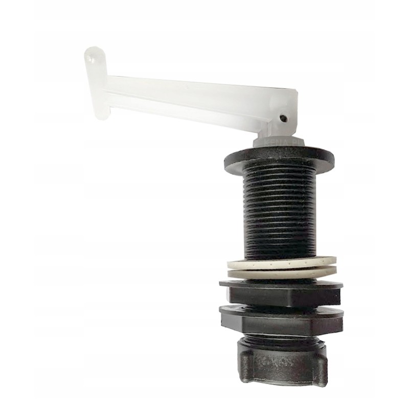 Drain valve for winter emptying of the camper tank