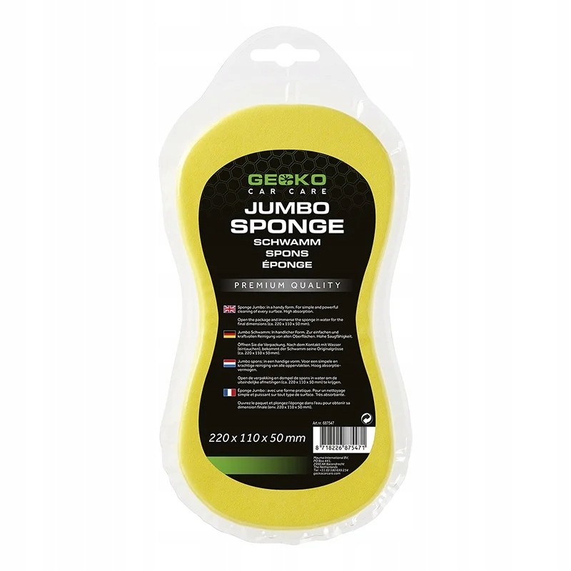 Gecko caravan washing sponge