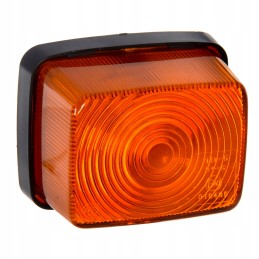 Marker lamp for E20 tow truck trailers, orange