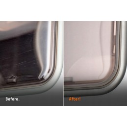 Paste for polishing acrylic glass, plexiglass