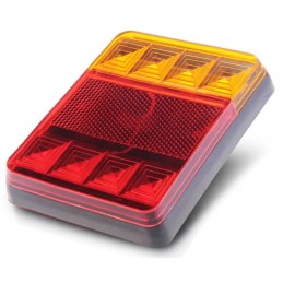 Left right rear lamp for trailer, LED complex, set of 2 pieces