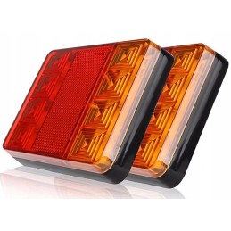LED trailer rear lamp, 2 pcs