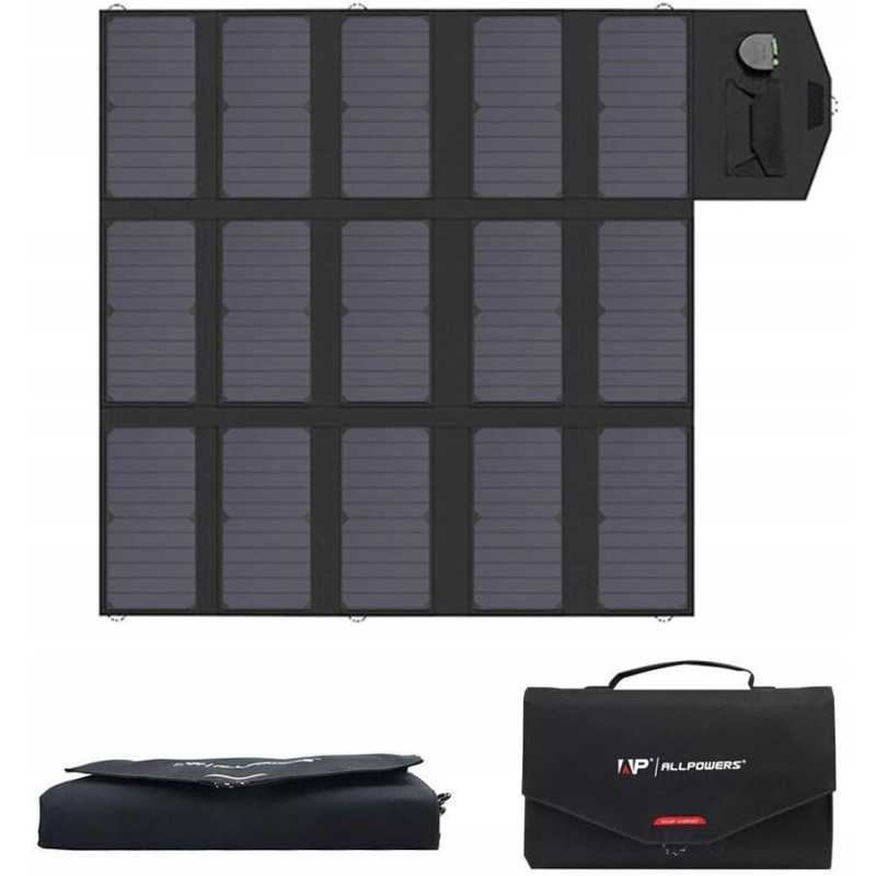 100w 2xusb allpowers foldable solar panel