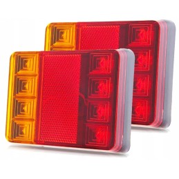 LED trailer rear lamp, vehicle lighting, 2 pcs
