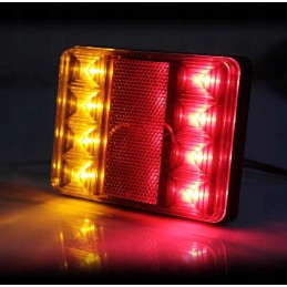 LED trailer rear lamp, vehicle lighting, 2 pcs