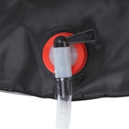 Portable shower 20l solar shower bag