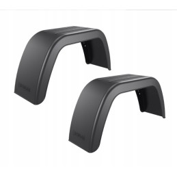 2x wheel arch mudguard for trailer 10 13 domar 19 66