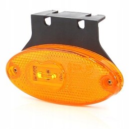 LED side position lamp, oval, yellow 308z