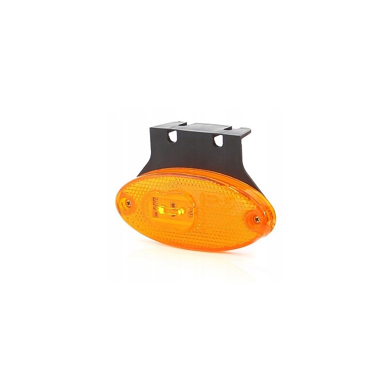 LED side position lamp, oval, yellow 308z