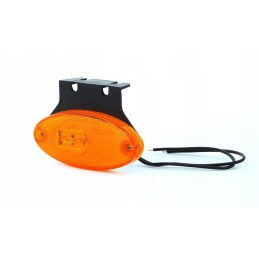 LED side position lamp, oval, yellow 308z