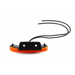 LED side position lamp, oval, yellow 308z