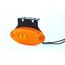 LED side position lamp, oval, yellow 308z