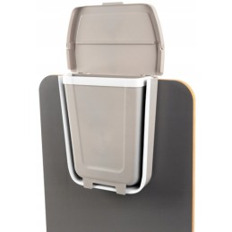 Folding hanging waste bin 8l camp4