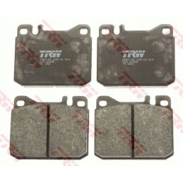Trw gdb1103 brake pad set disc brakes
