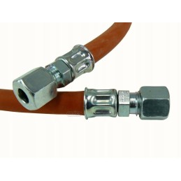 RVS8 gas hose for a 8 mm 0 4 m pipe for a camper