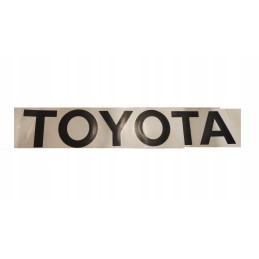 Toyota forklift sticker with inscription on the back