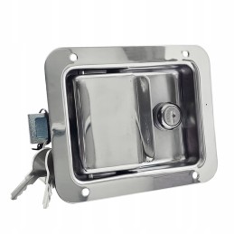 Stainless steel handle with lock 140x108