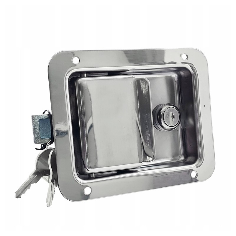 Stainless steel handle with lock 140x108