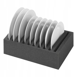 Foam for plates, glass, camper protection