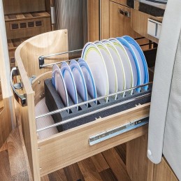 Foam for plates, glass, camper protection