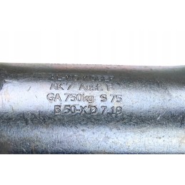 Al ko ak7 ball hitch, tube fi50mm, 750kg