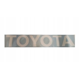 Toyota forklift sticker with inscription on the back