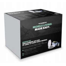 Cassette tank, Dometic toilet refreshing set