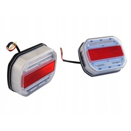 Set of 2 x LED rear lamps TT 12018 LP, combined dynamic pair, set