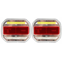 Set of 2 x LED rear lamps TT 12018 LP, combined dynamic pair, set