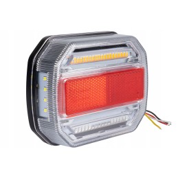 Set of 2 x LED rear lamps TT 12018 LP, combined dynamic pair, set