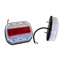 Set of 2 x LED rear lamps TT 12018 LP, combined dynamic pair, set