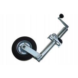 Steel support wheel with attachment for a light Niewiad Temared trailer
