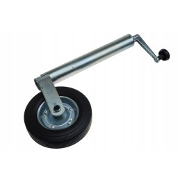 Steel support wheel with attachment for a light Niewiad Temared trailer