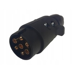 12v 7 pin trailer socket and plug, made of plastic