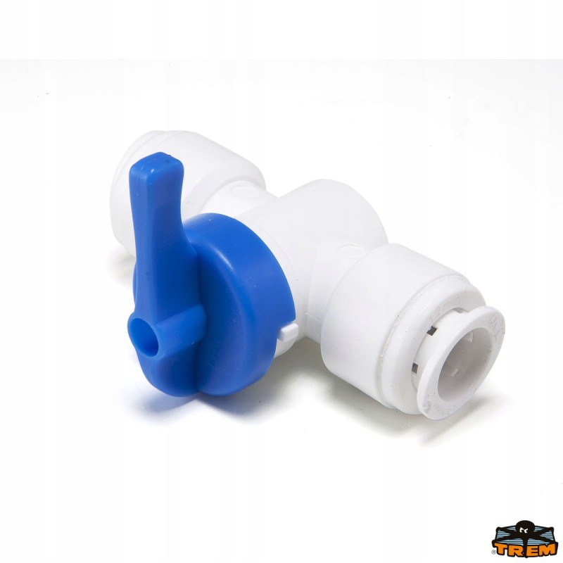 Water quick connector for a 12mm hose, straight quick