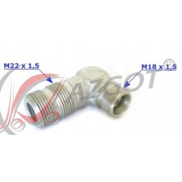 Lowering choke valve for the forklift manifold