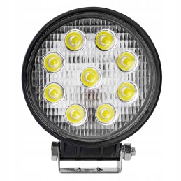 Round work lamp 110mm 9 LED 12v 24v amio