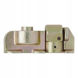 Airline cargo strip holder for cargo, pin mounting with thread