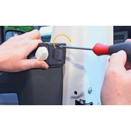 Additional lock, door lock ducato 06 21 2 pcs