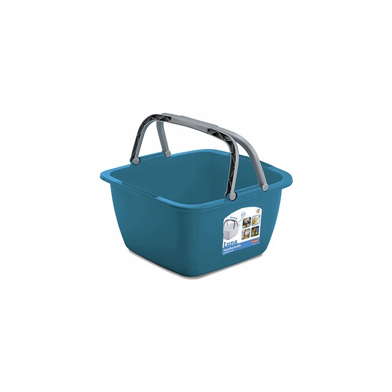 Bucket bowl laundry basket stefanplast luna 18 5 l