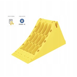 Wheel chock lock PVC truck bus G46 160mm